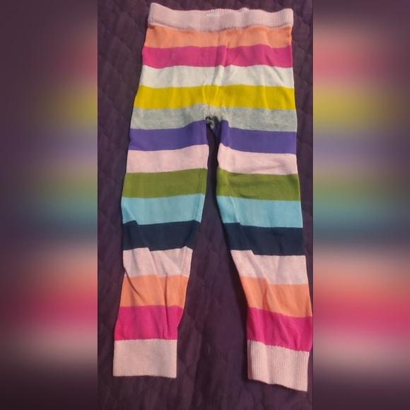 GAP Other - EUC- Gap KIDS Colorful Striped Sweater Leggings.